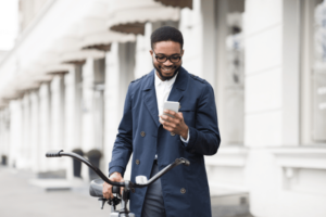 Man on his phone
